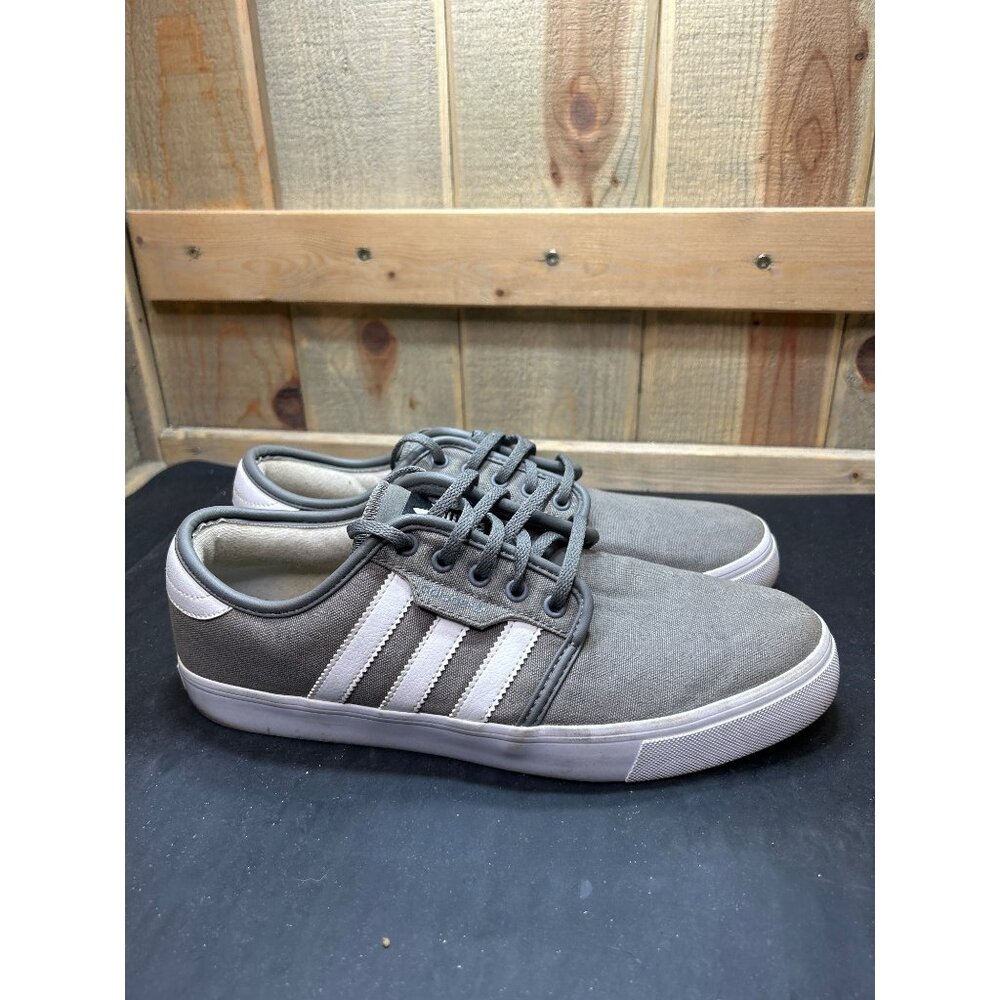 Adidas Seeley Cinder Grey Mens Sneakers Size 8.5 Skate Shoes Classic Style